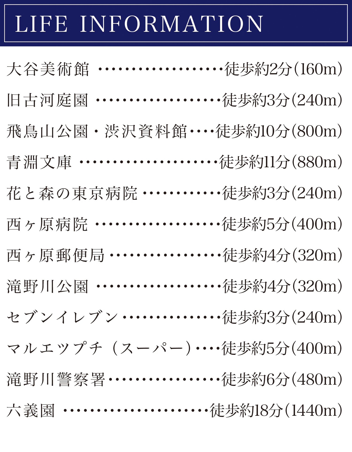 ライフインフォメーション